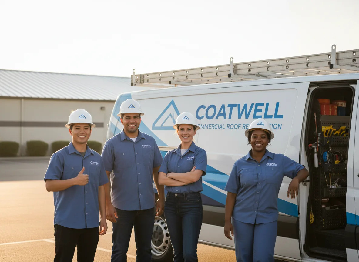 Commercial roof coating company in South Dos Palos, CA